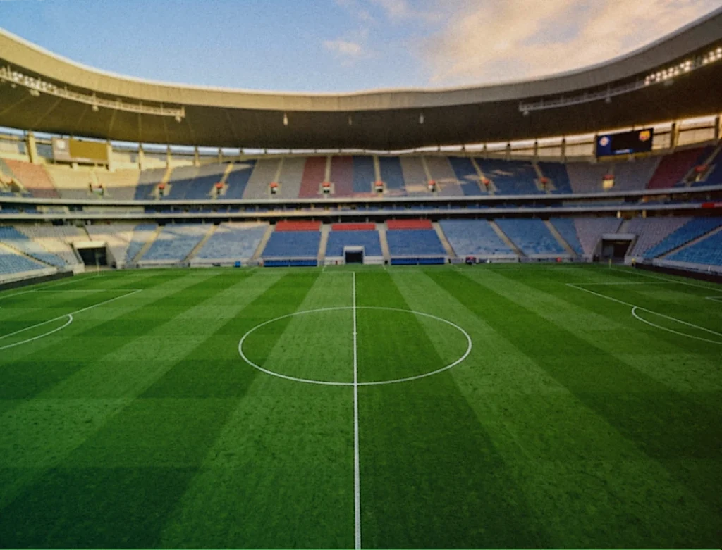 World Cup 2026 betting guide showing odds boards and soccer field