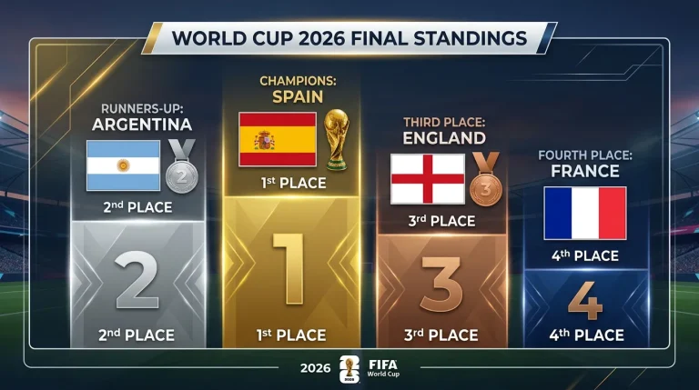 World Cup 2026 Final Standings & Complete Tournament Results