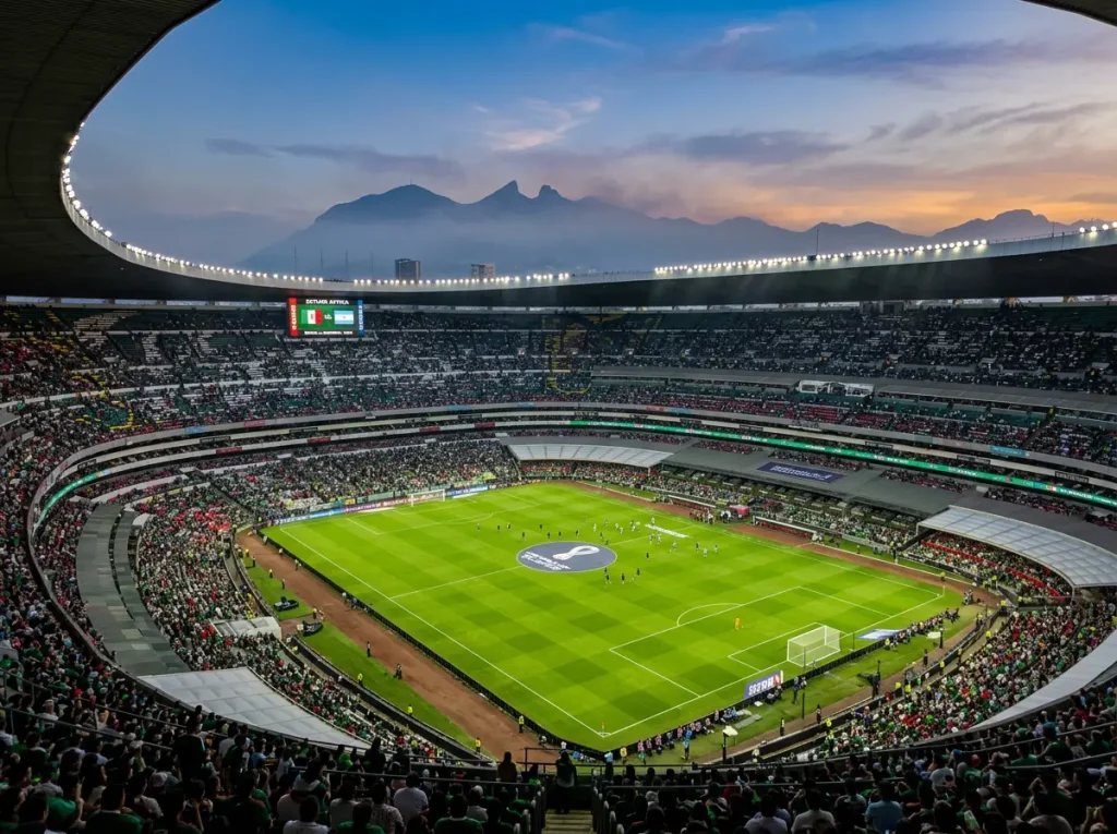World Cup 2026 Group A with Mexico hosting the opening match against South Africa at Estadio Azteca