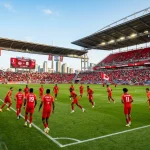 World Cup 2026 Group B featuring Canada, Bosnia and Herzegovina, Qatar, and Switzerland competing on home soil