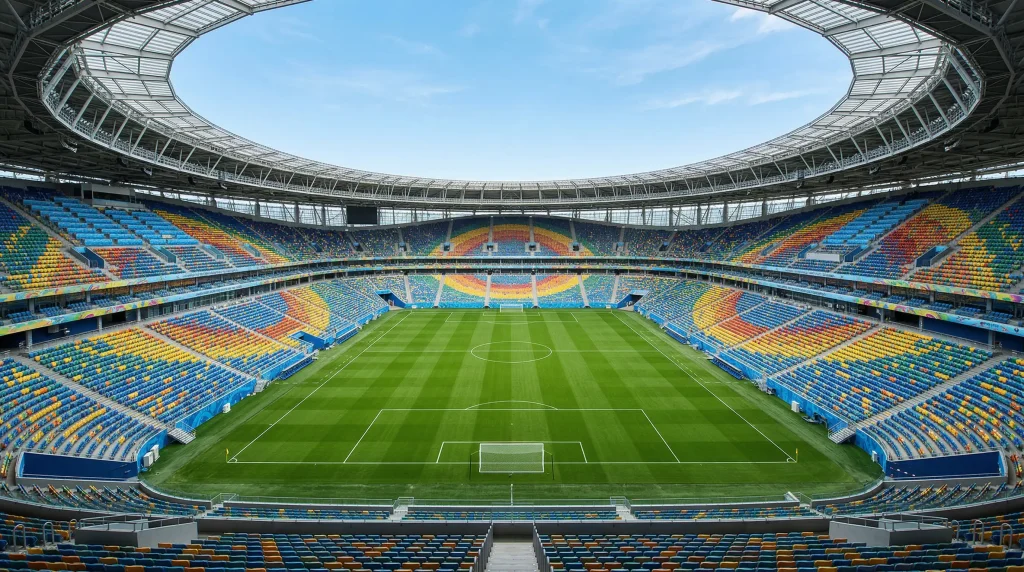 World Cup 2026 group stage draw showing all 12 groups and qualified teams